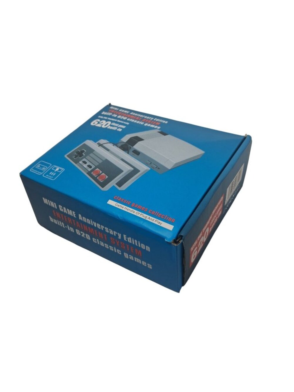 Mini Game Anniversary Edition Console 620 Built-In Classic Games Dual Controller